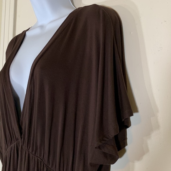 Lock & Love Jersey Kimono Sleeve Dress, XXL - Picture 4 of 10